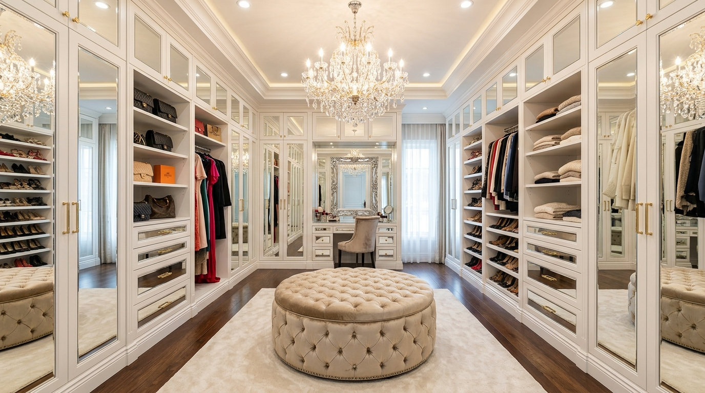 Luxury Walk-In Closet Ideas for Boutique Style Storage idea 6