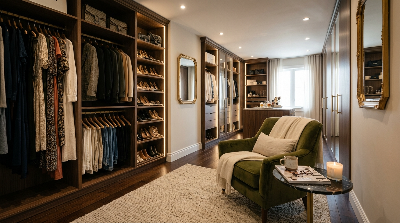 Luxury Walk-In Closet Ideas for Boutique Style Storage idea 11