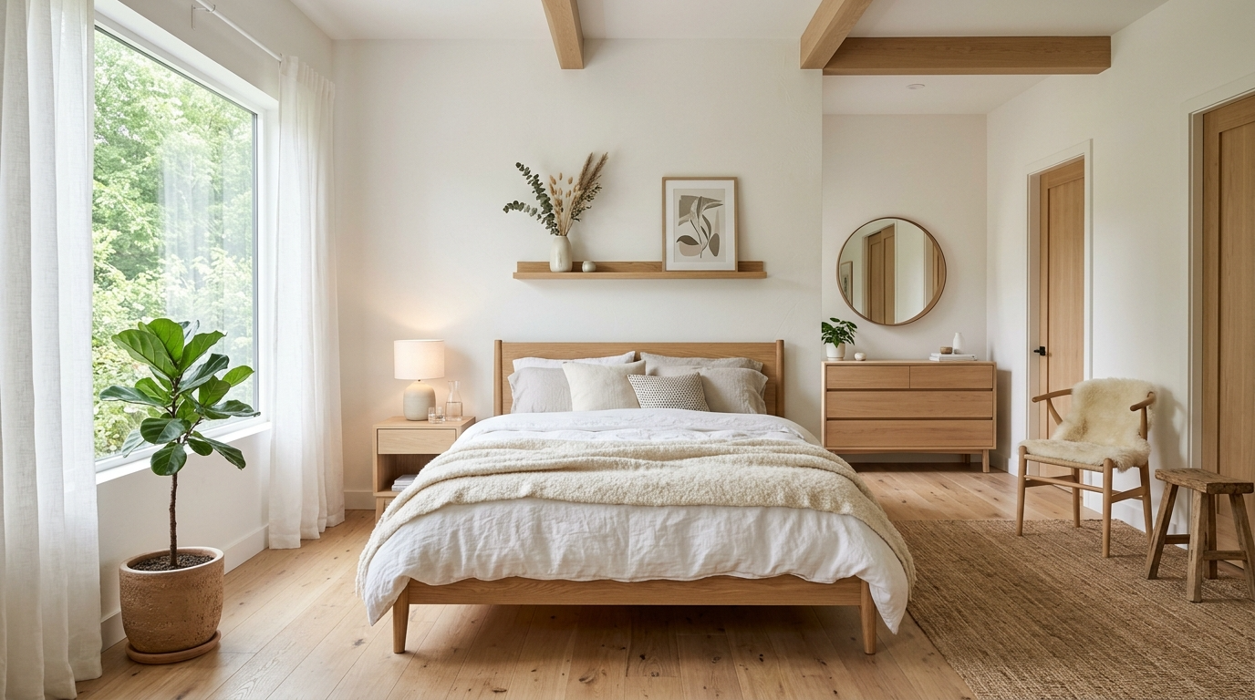 Minimalist Bedroom Decor Ideas for a Clean Calm Space idea 3