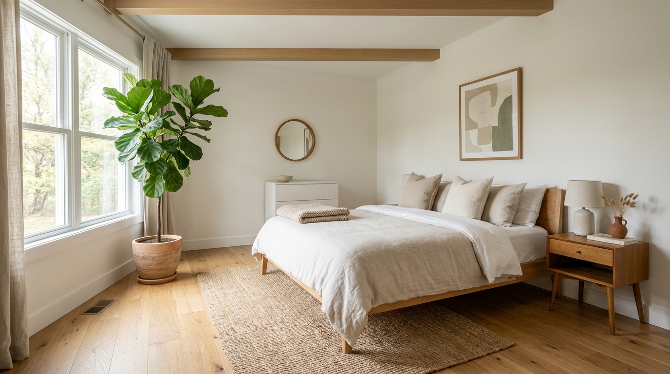 Minimalist Bedroom Decor Ideas for a Clean Calm Space idea 9