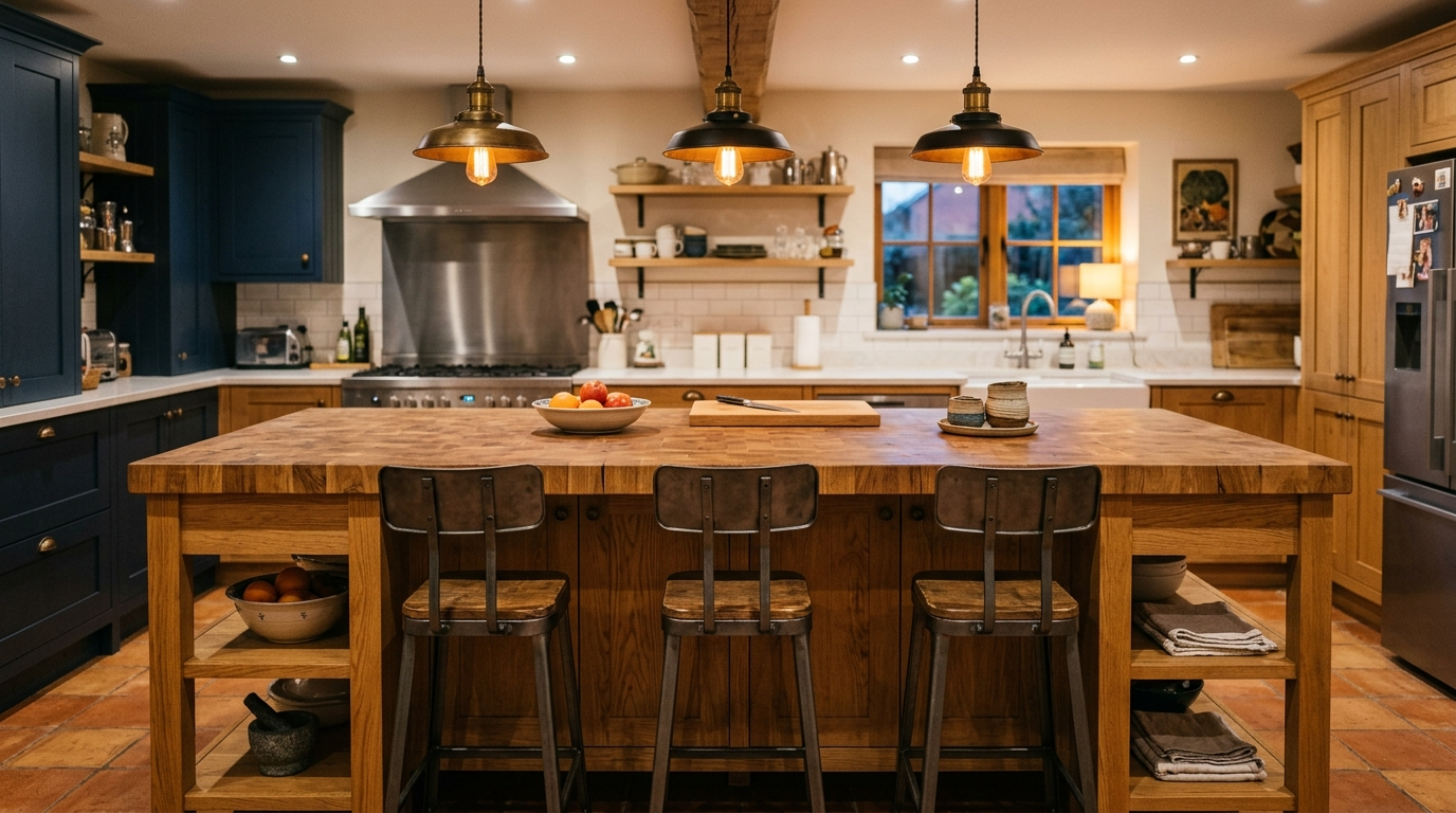 Modern Rustic Kitchen Ideas for Warm Contemporary Style idea 4