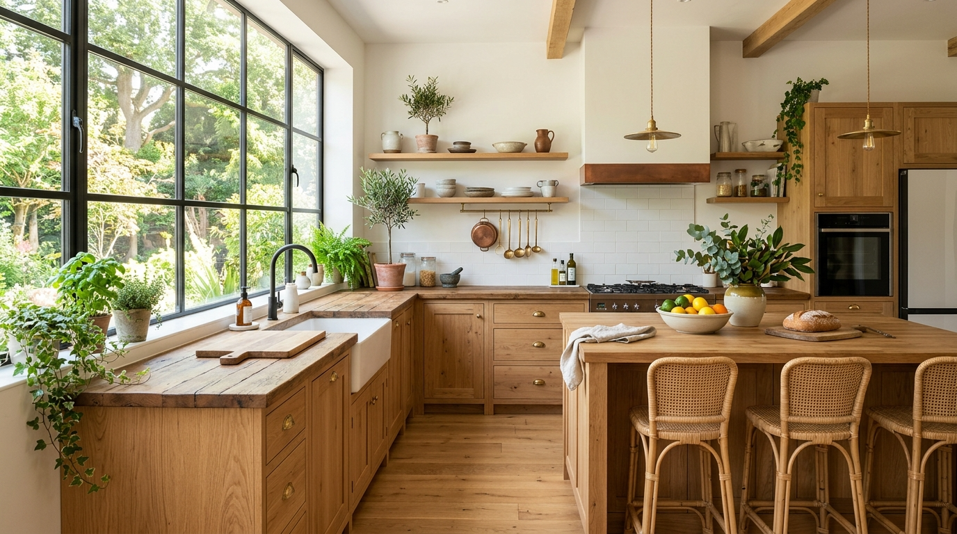 Modern Rustic Kitchen Ideas for Warm Contemporary Style idea 11