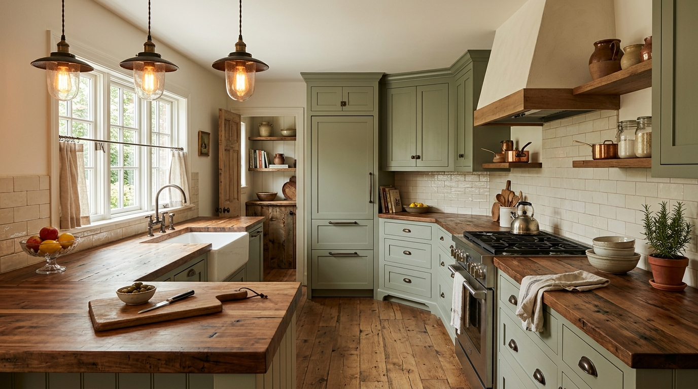Modern Rustic Kitchen Ideas for Warm Contemporary Style idea 12