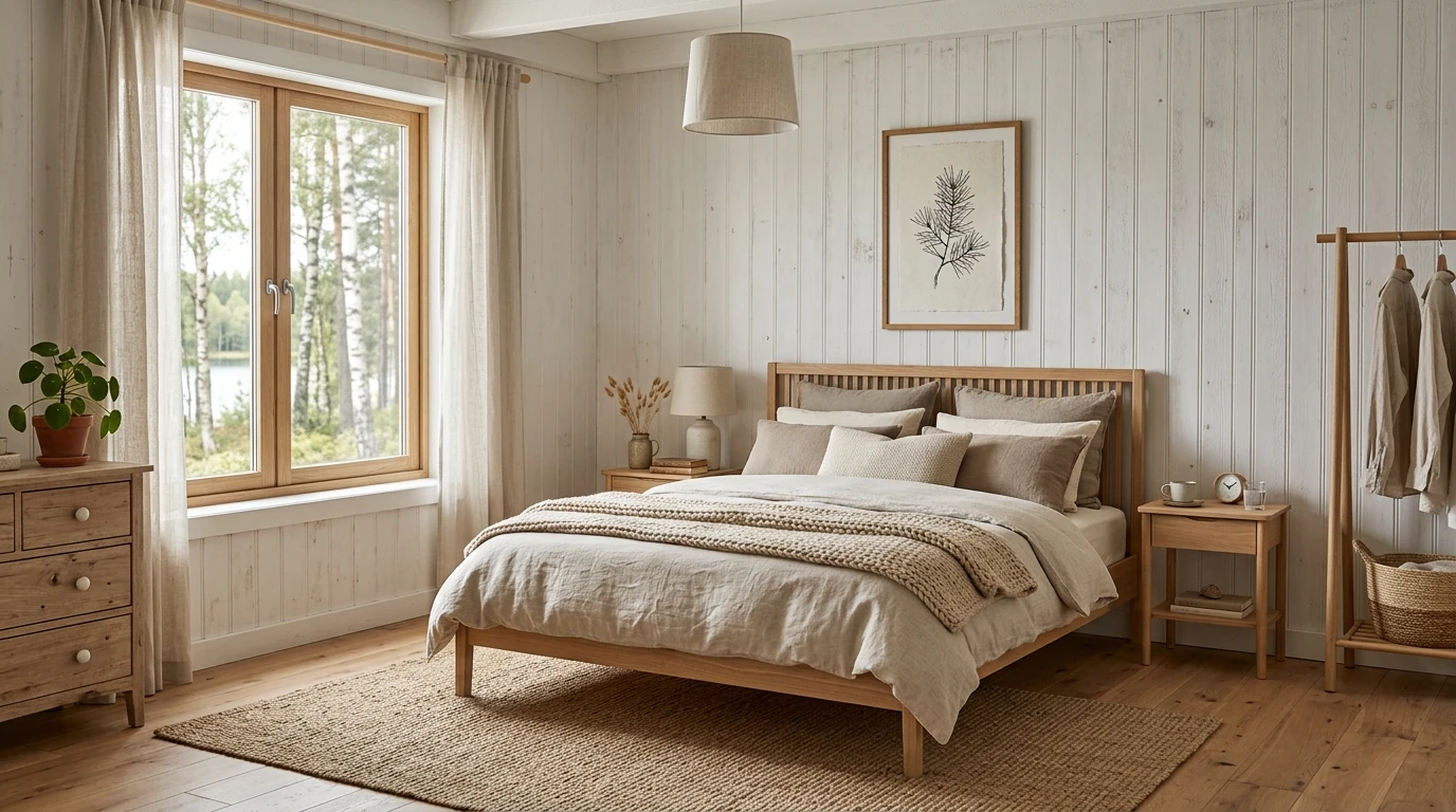 Earthy bedroom idea 6