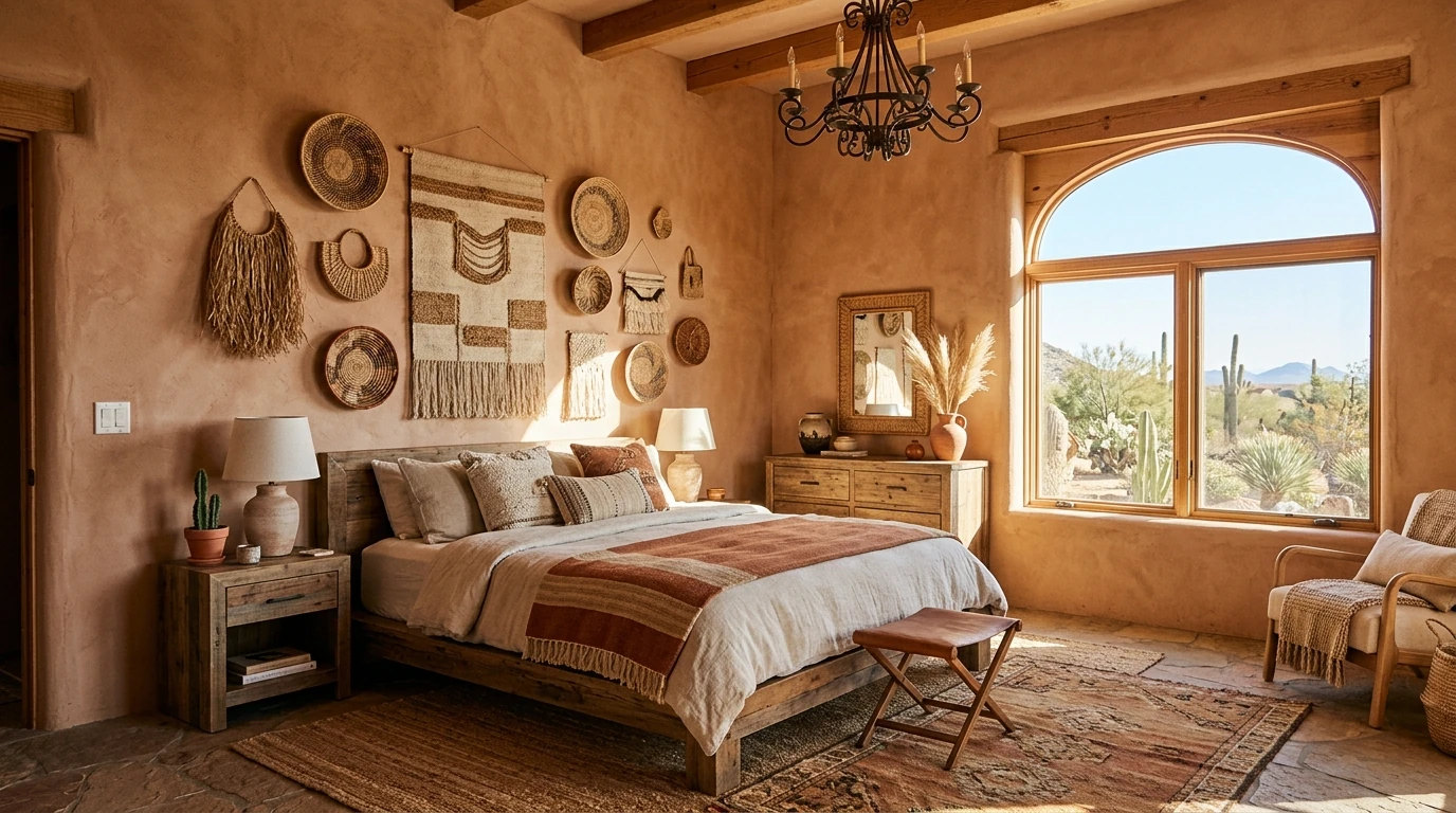 Earthy bedroom idea 7