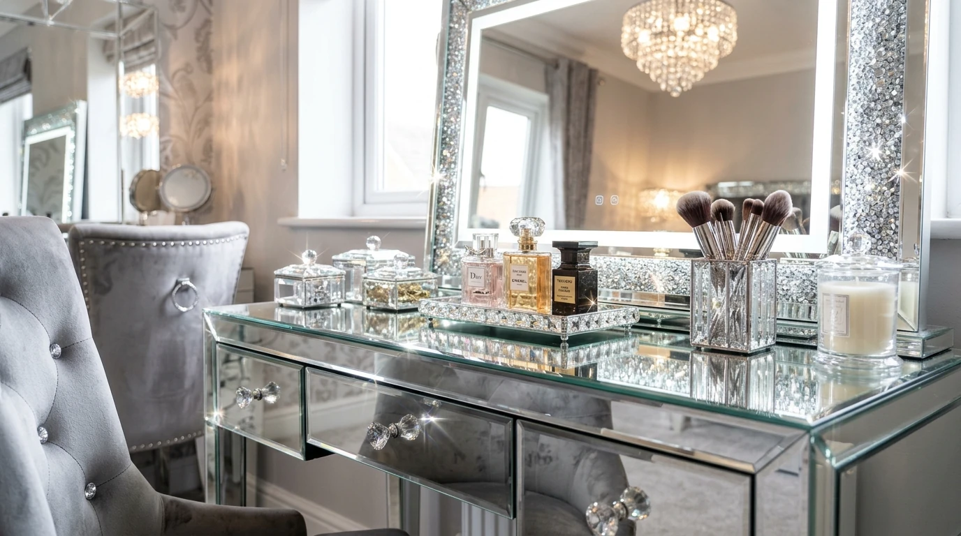 Makeup desk idea 9