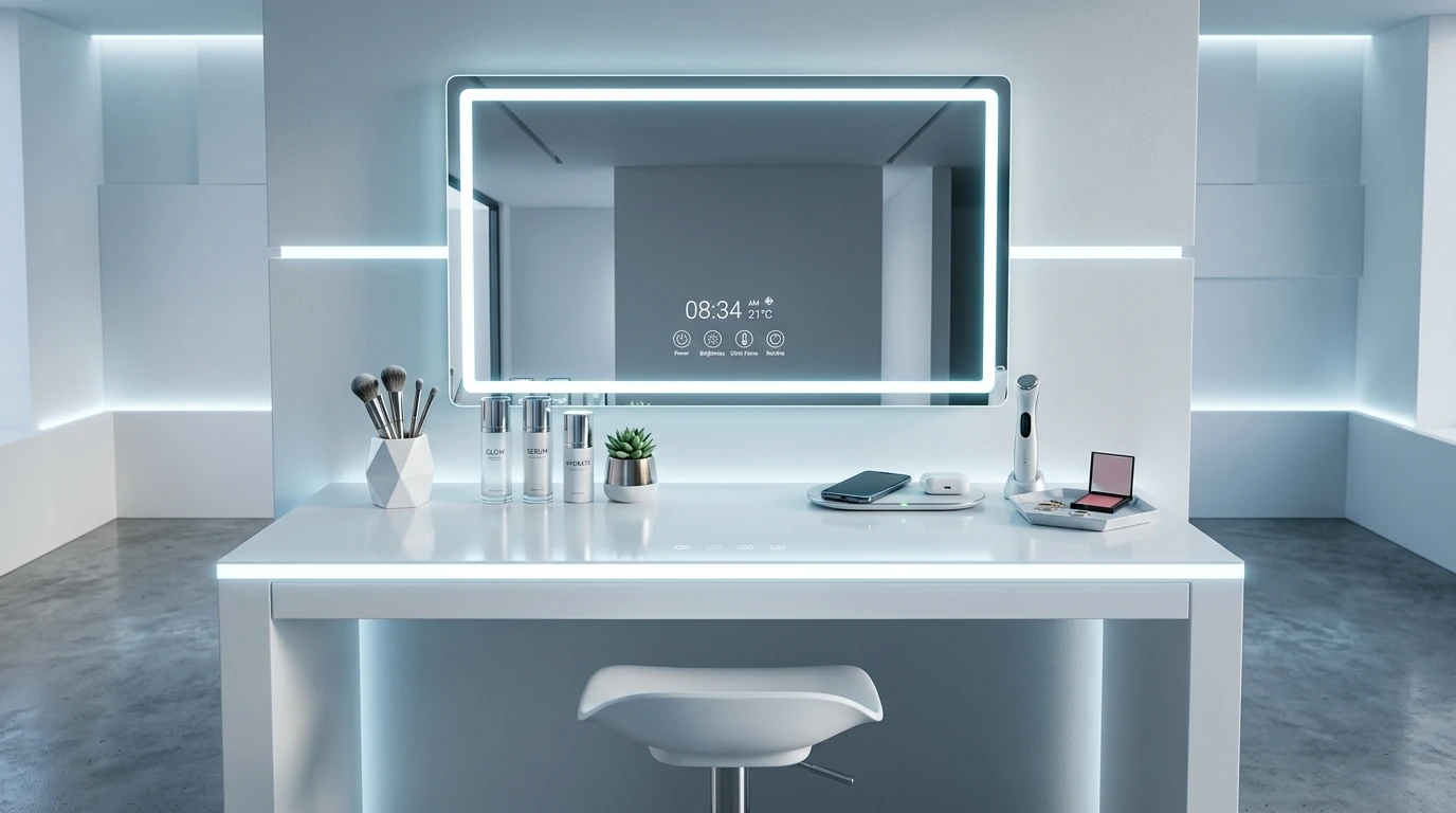 Makeup desk idea 12