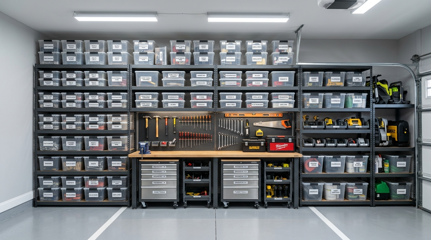 Practical Garage Organization Ideas for a Cleaner Space idea 3