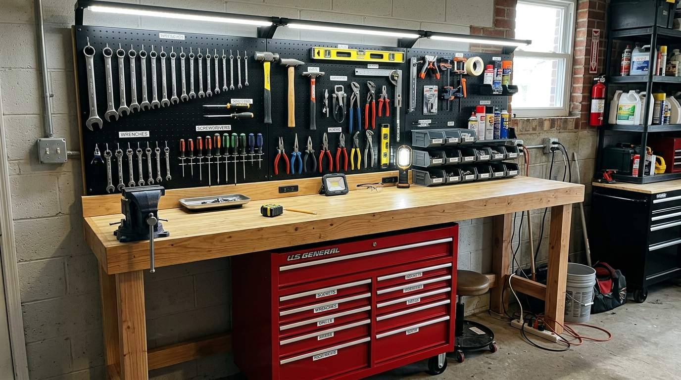 Practical Garage Organization Ideas for a Cleaner Space idea 5