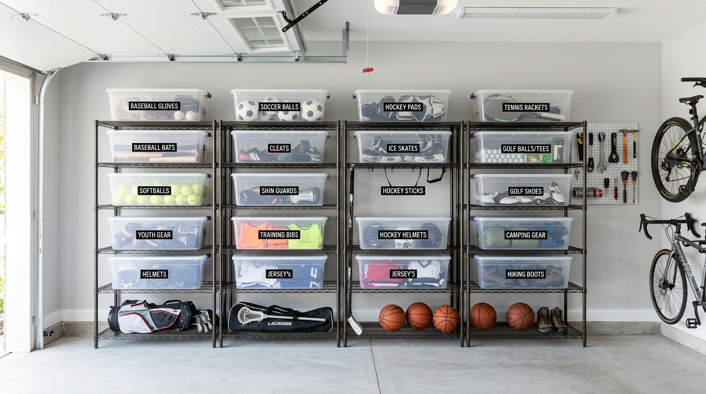 Practical Garage Organization Ideas for a Cleaner Space idea 7