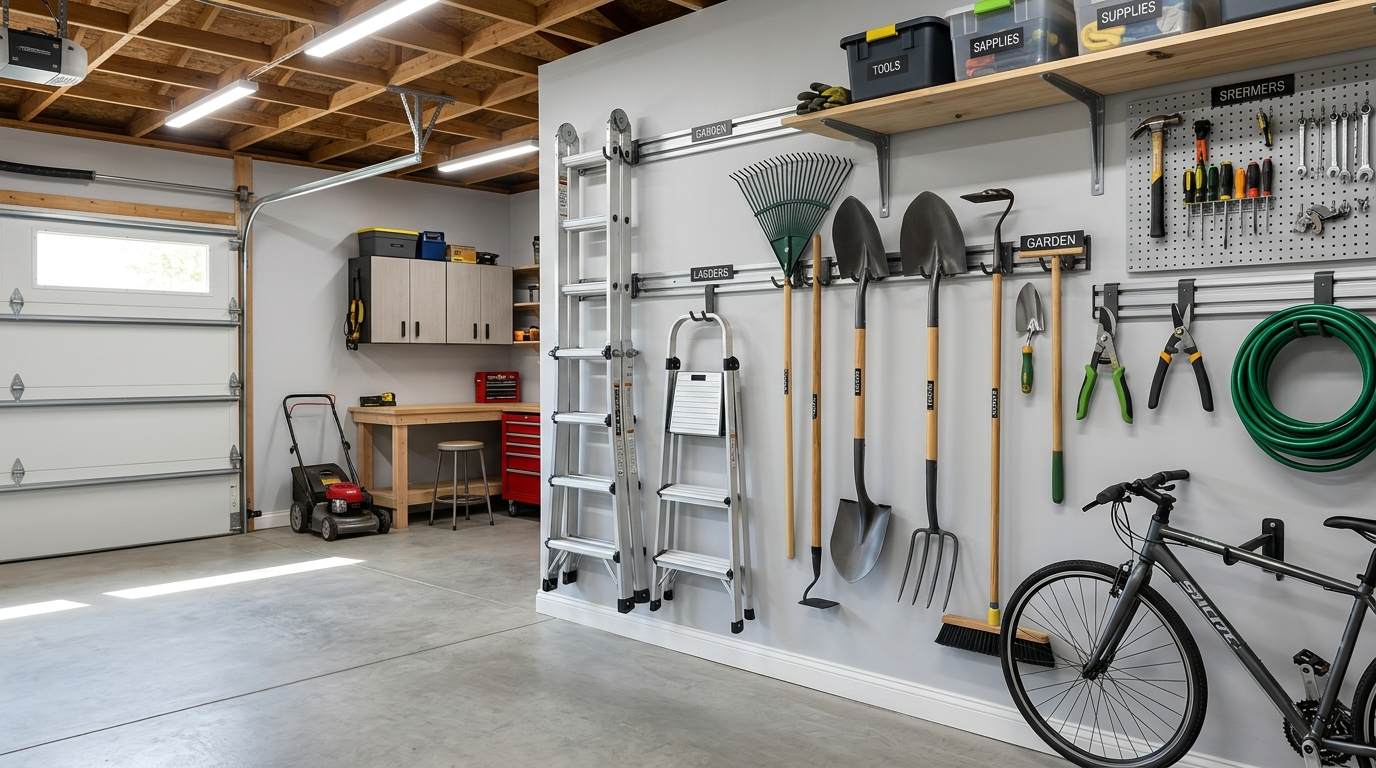 Practical Garage Organization Ideas for a Cleaner Space idea 9