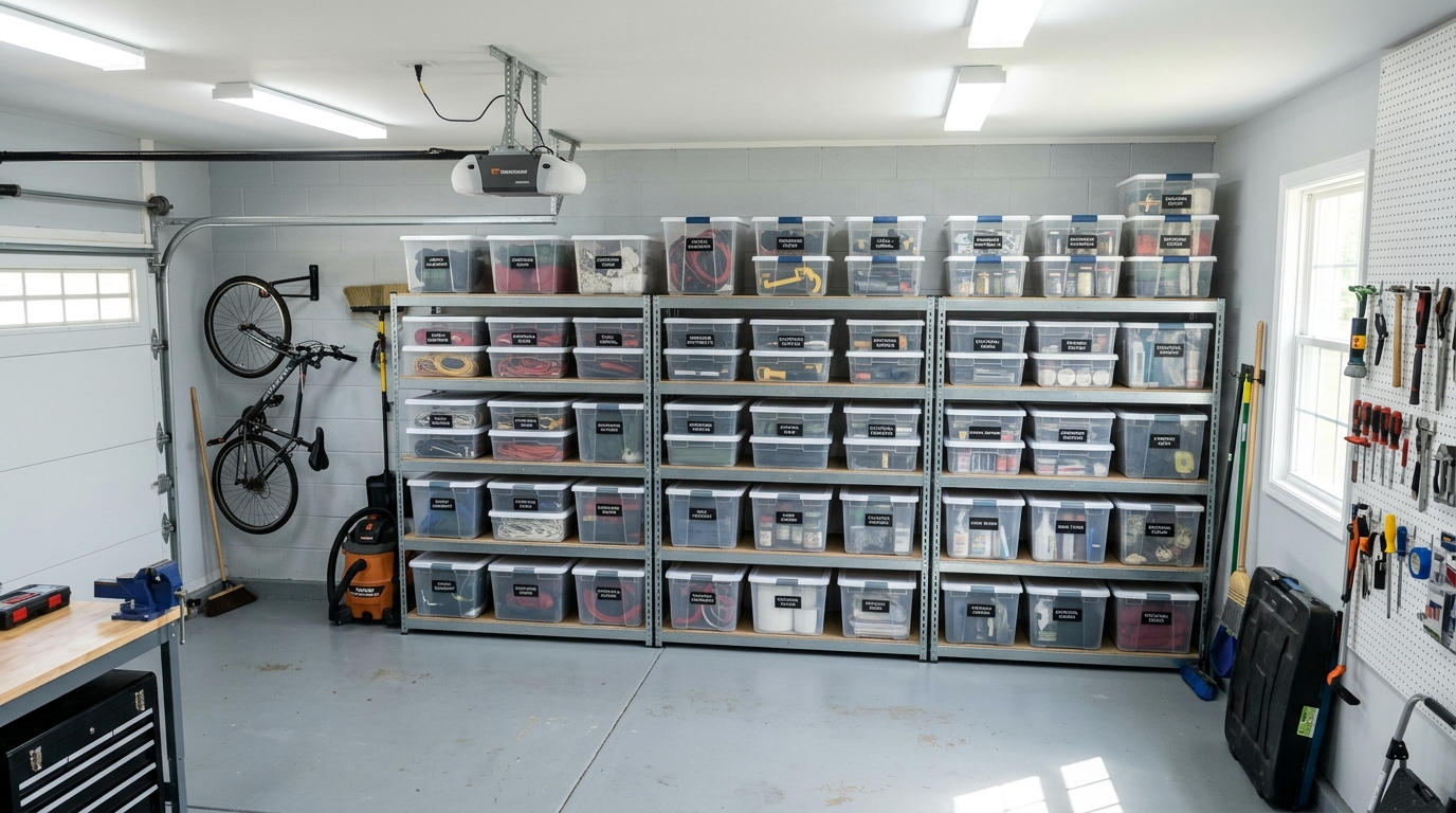 Practical Garage Organization Ideas for a Cleaner Space idea 10