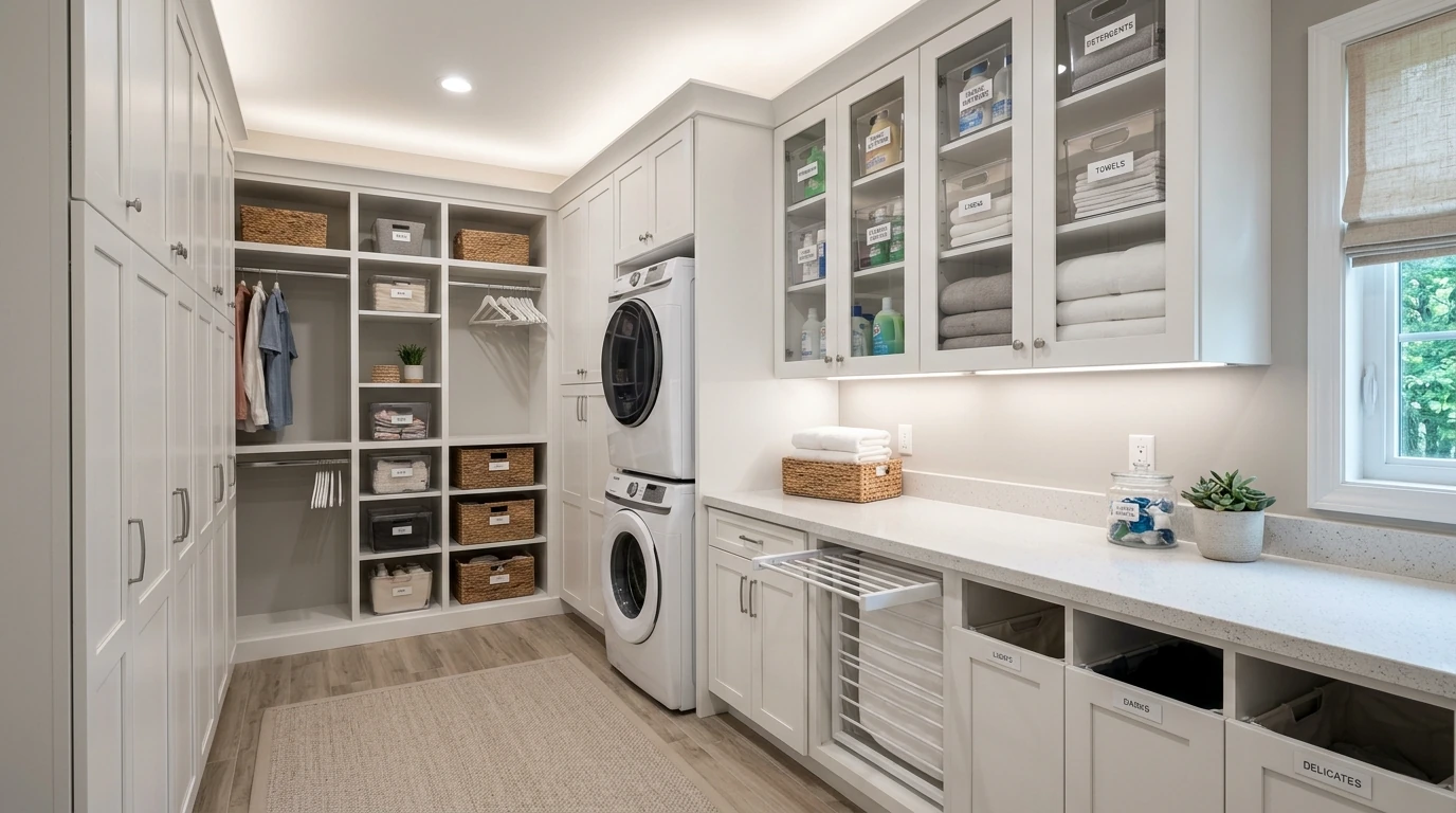 15 Practical Laundry Room Organization Ideas That Actually Work