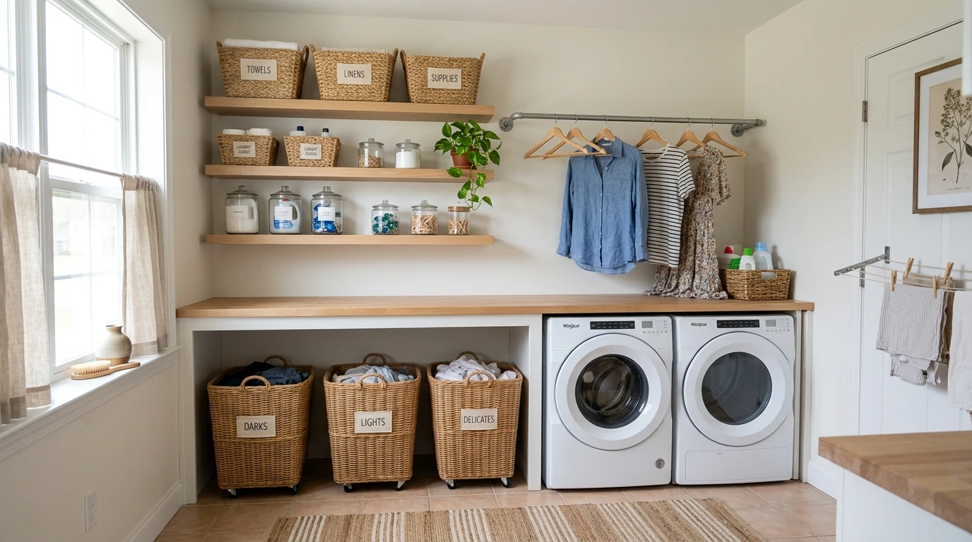 Laundry organization idea 2