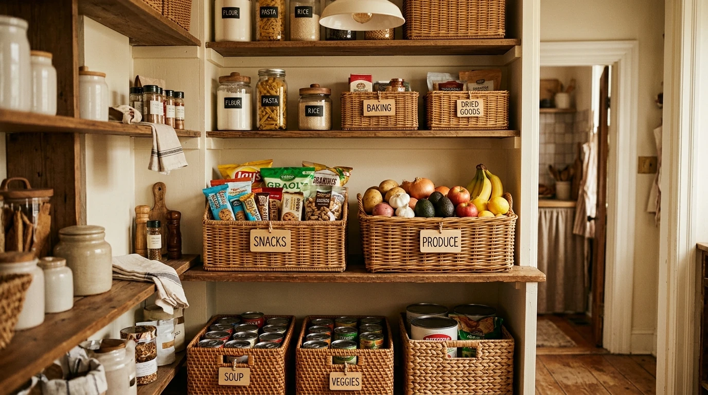 Practical Pantry Organization Ideas for a Clutter-Free Kitchen idea 9