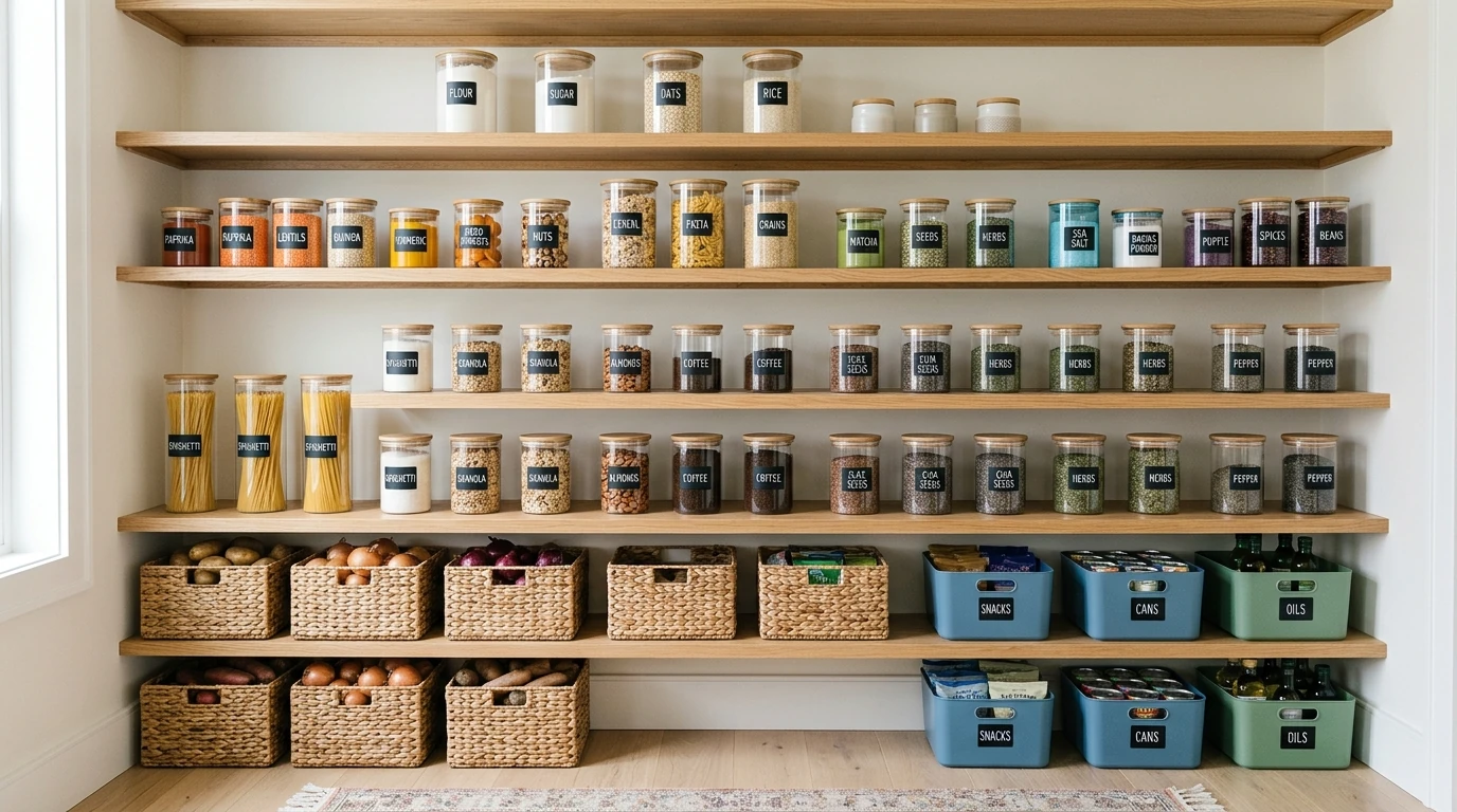 Practical Pantry Organization Ideas for a Clutter-Free Kitchen idea 10