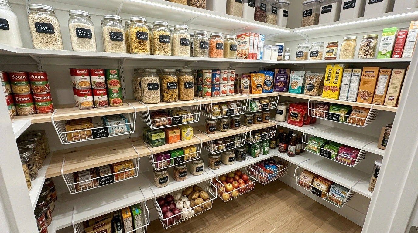 Practical Pantry Organization Ideas for a Clutter-Free Kitchen idea 13