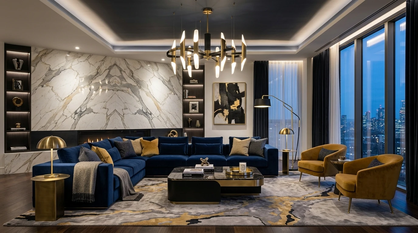 Contemporary living room idea 3