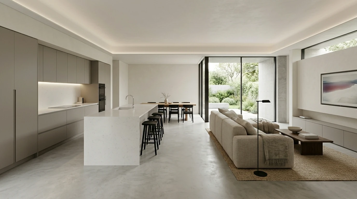 Contemporary living room idea 7