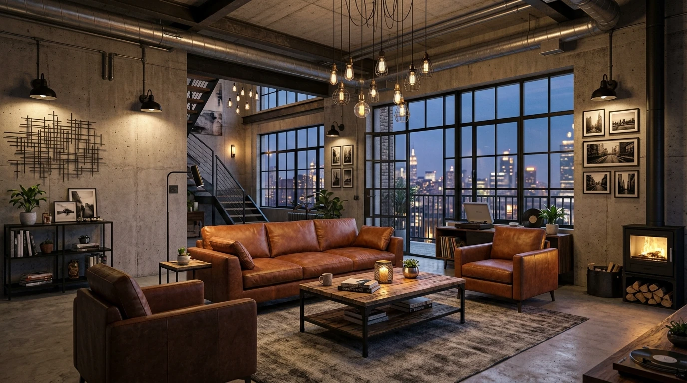 Contemporary living room idea 14