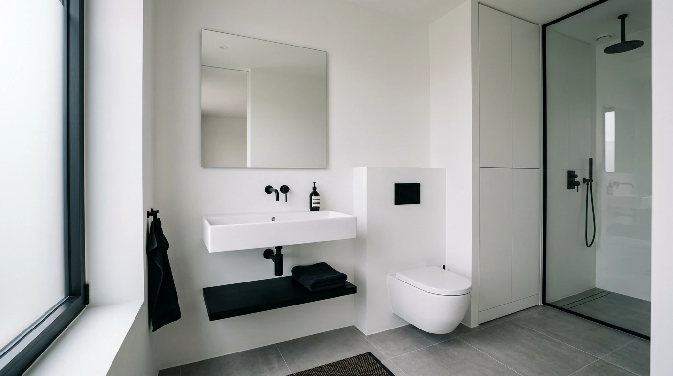 Sleek Modern Bathroom Design Ideas with Clean Lines idea 2