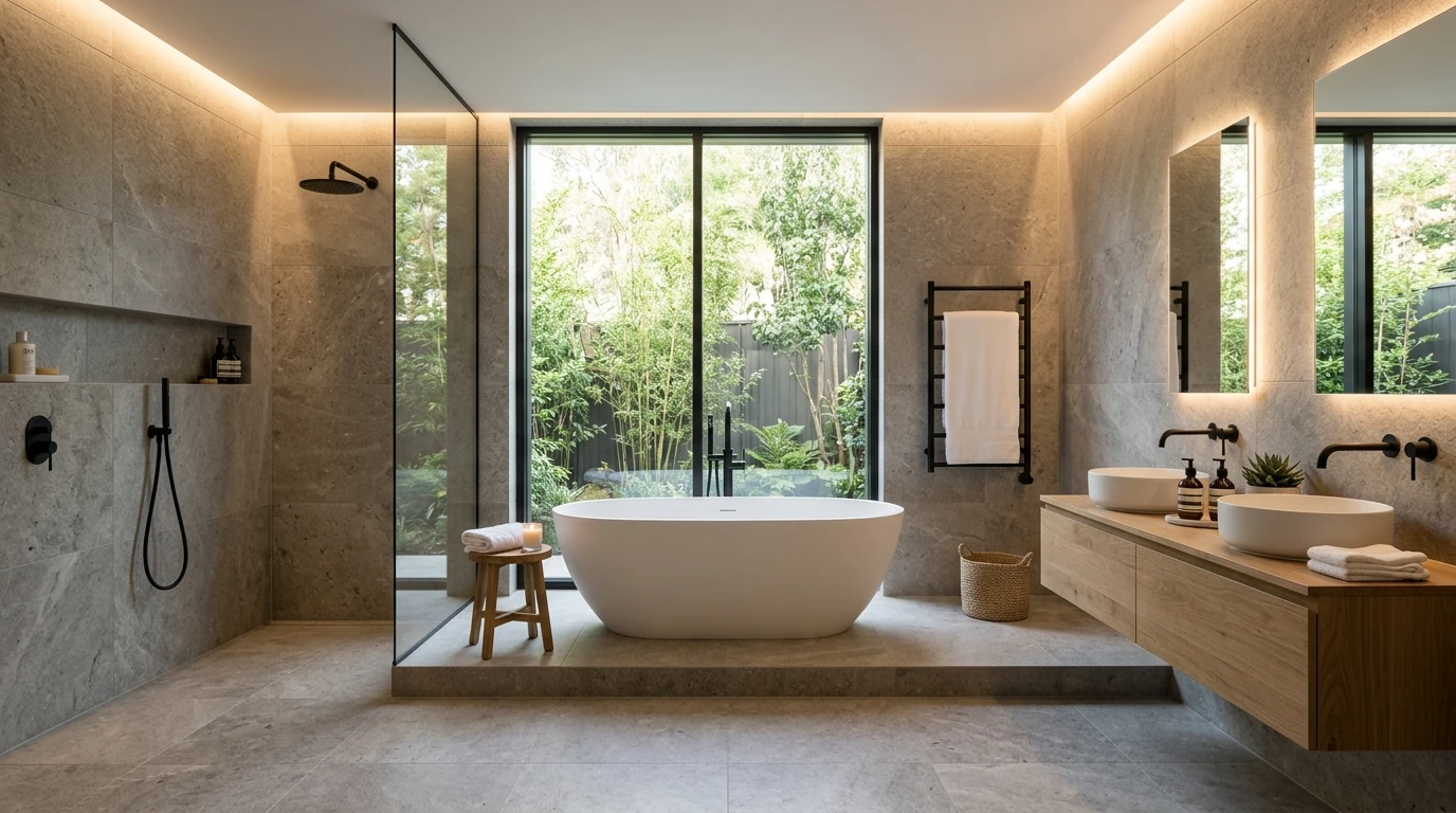 Sleek Modern Bathroom Design Ideas with Clean Lines idea 4