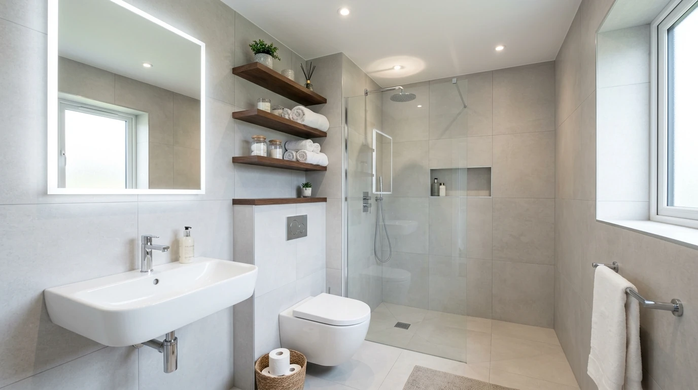 Sleek Modern Bathroom Design Ideas with Clean Lines idea 8