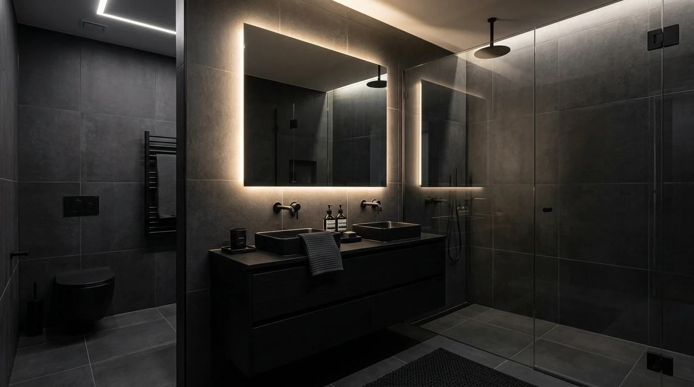 Sleek Modern Bathroom Design Ideas with Clean Lines idea 13