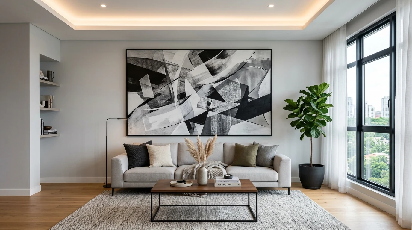 15 Sleek Modern Wall Decor Ideas with Clean Sophisticated Appeal