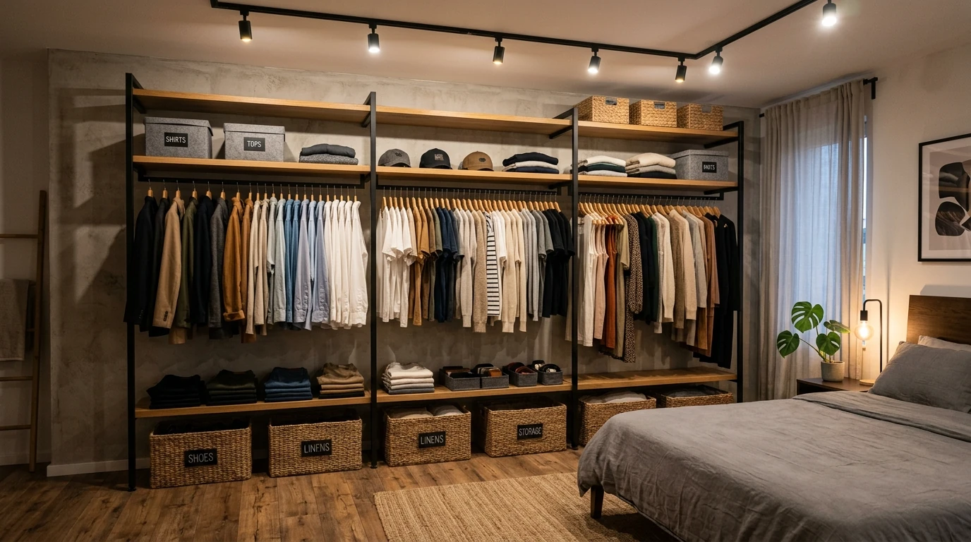 Smart Closet Organization Ideas to Maximize Storage Space idea 8