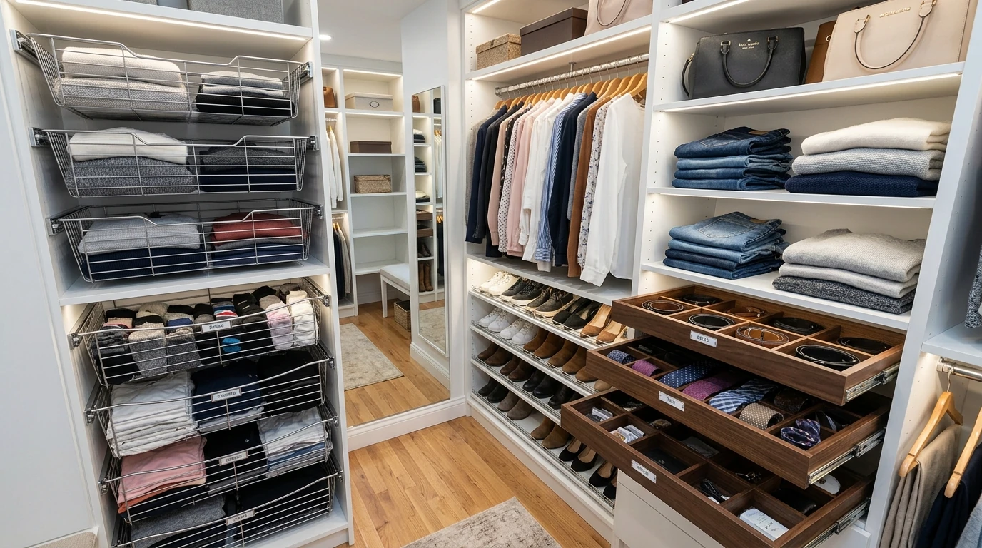 Smart Closet Organization Ideas to Maximize Storage Space idea 9