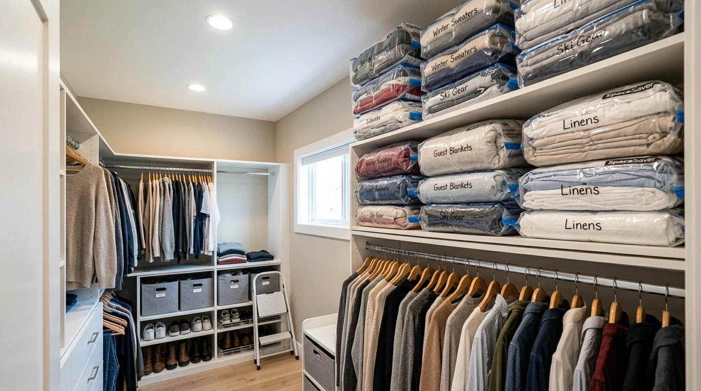 Smart Closet Organization Ideas to Maximize Storage Space idea 12