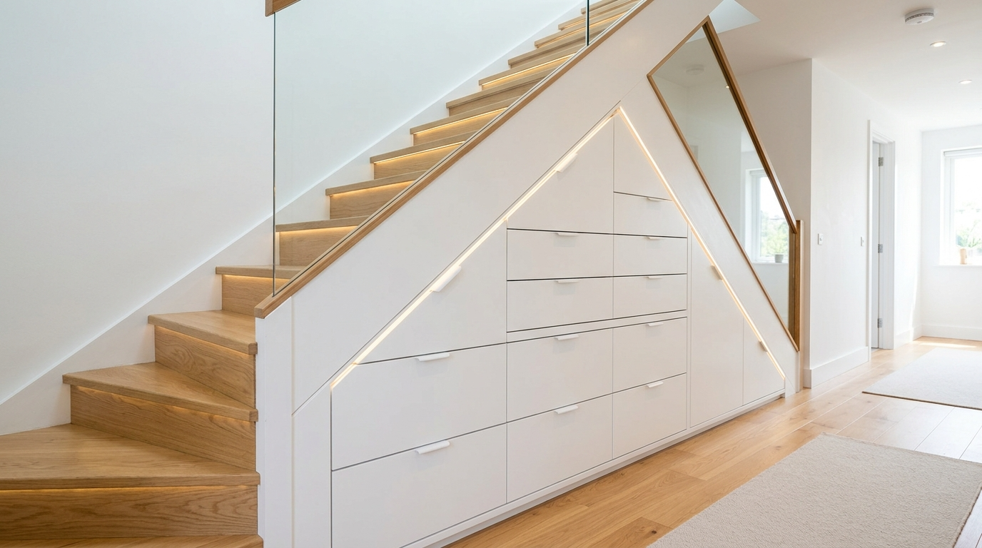 14 Smart Under Stair Storage Ideas for Unused Spaces
