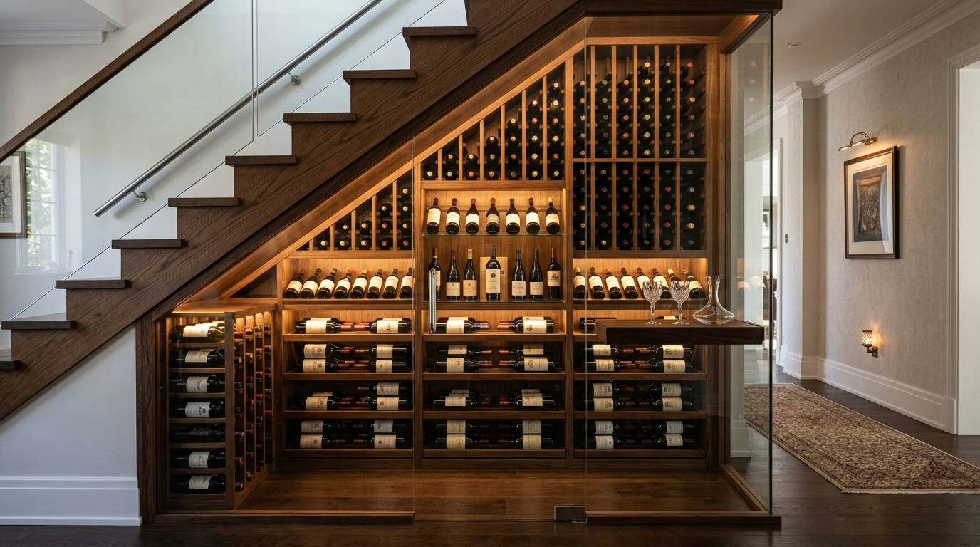 Smart Under Stair Storage Ideas for Unused Spaces idea 5
