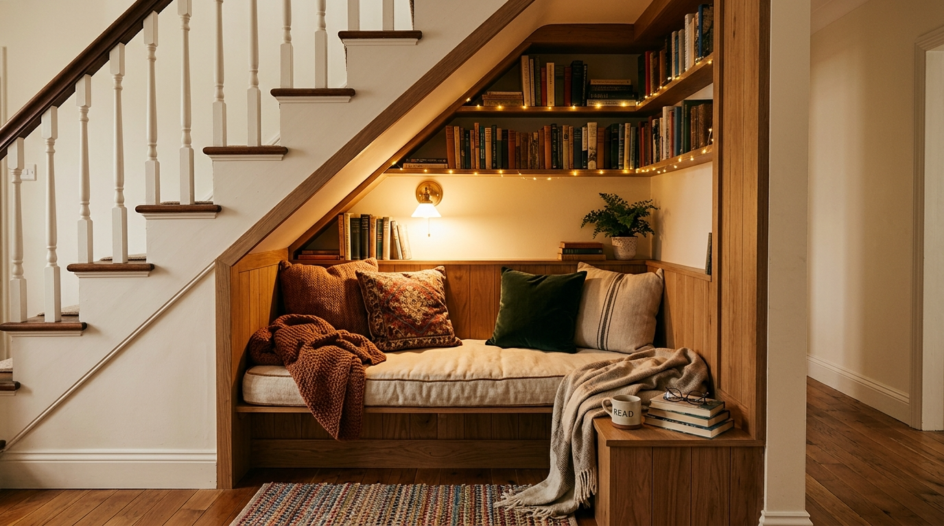 Smart Under Stair Storage Ideas for Unused Spaces idea 7