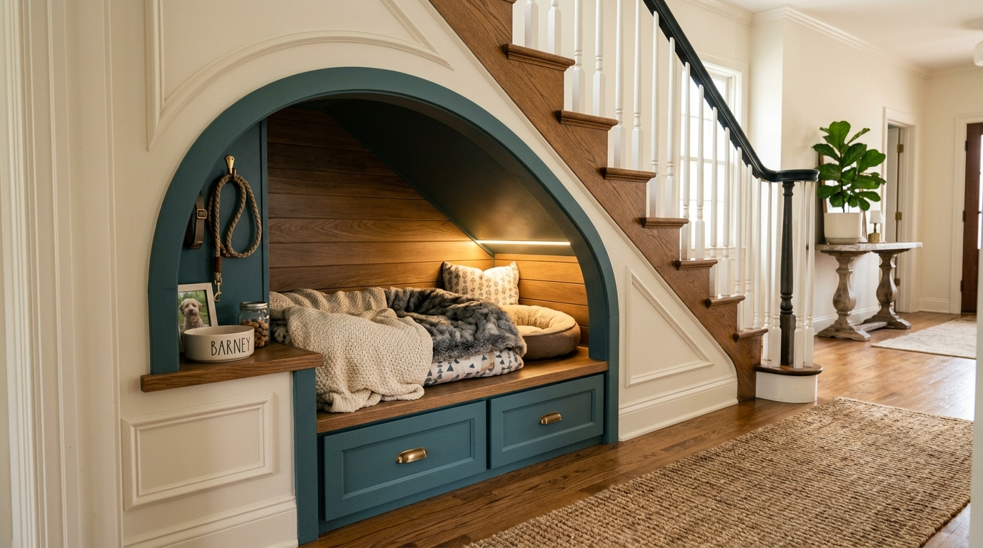 Smart Under Stair Storage Ideas for Unused Spaces idea 9