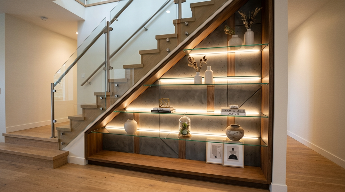 Smart Under Stair Storage Ideas for Unused Spaces idea 11
