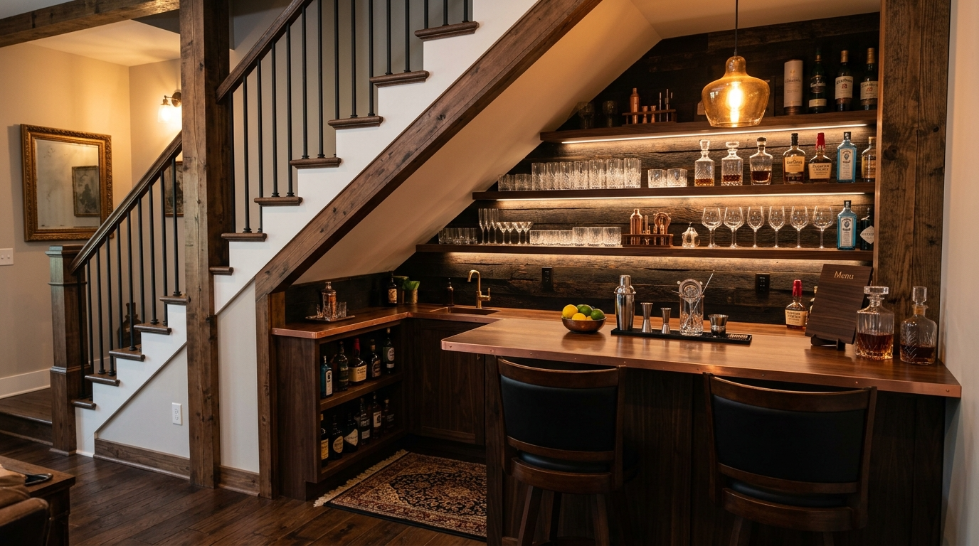 Smart Under Stair Storage Ideas for Unused Spaces idea 13