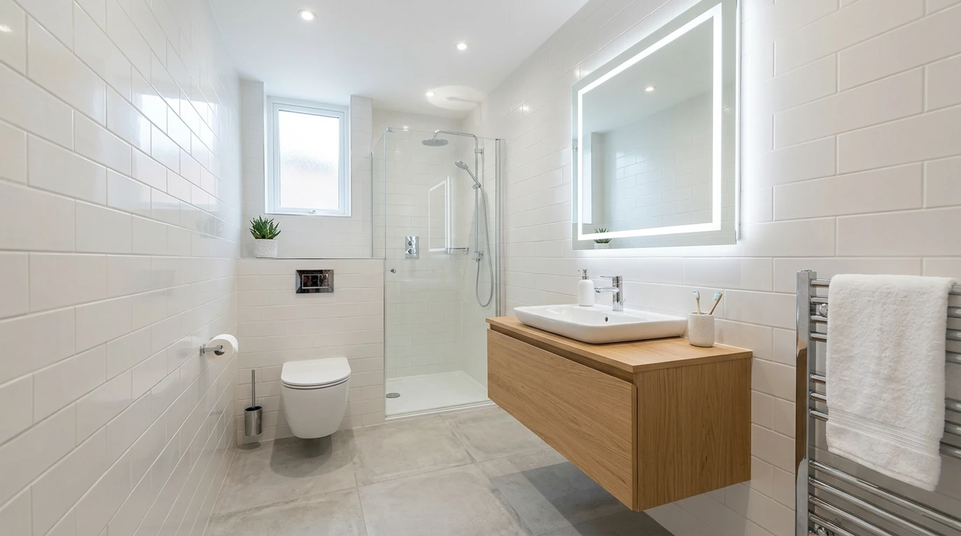 13 Space-Saving Small Bathroom Interior Ideas to Maximize Style