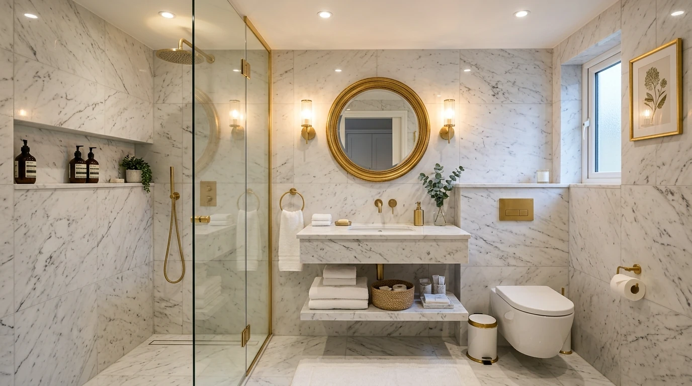 Small bathroom interior idea 7