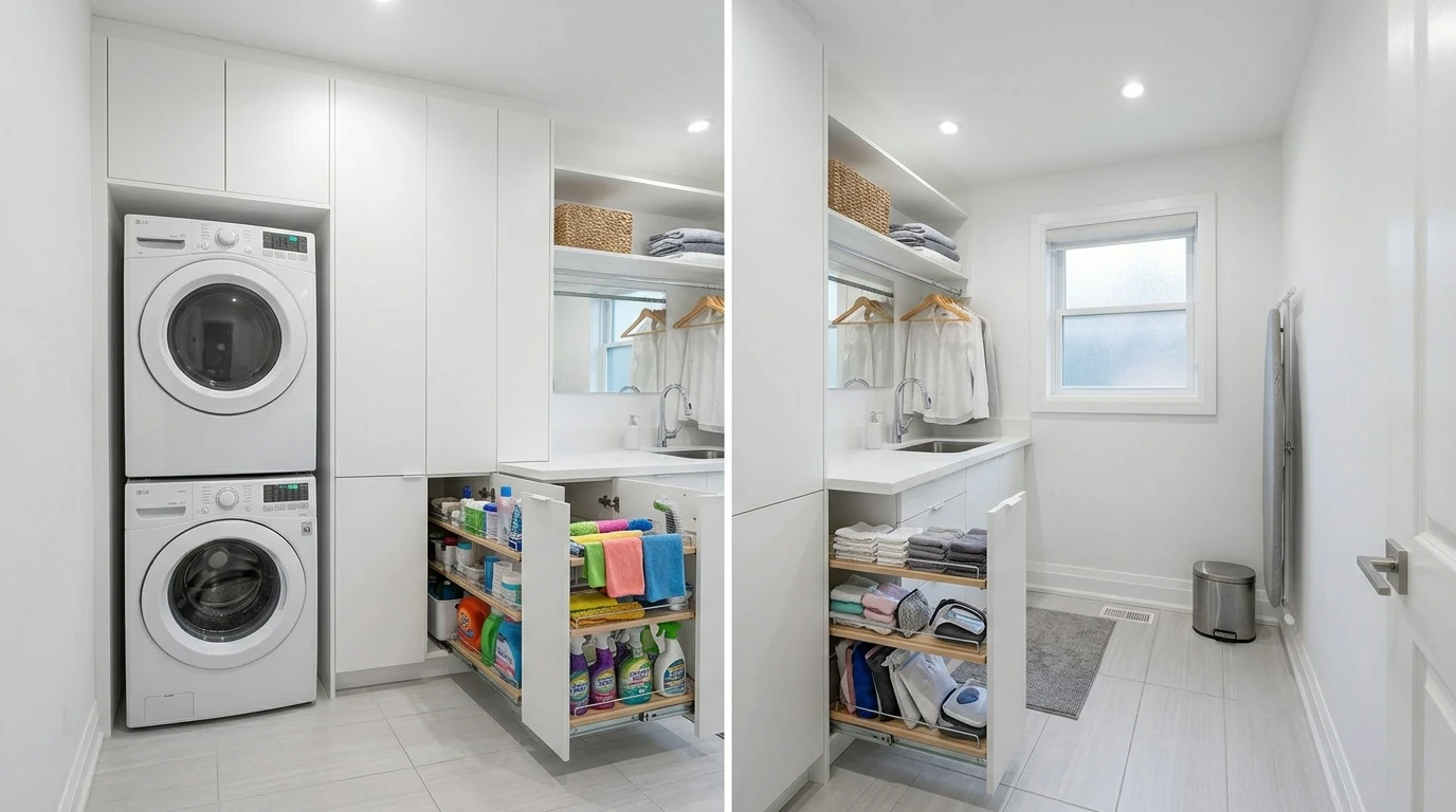 14 Space-Saving Small Laundry Room Design Ideas for Compact Homes