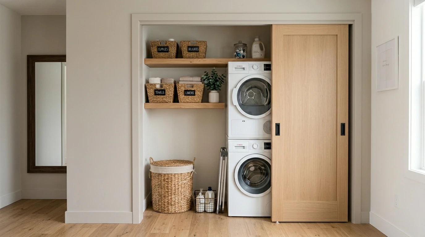 Small laundry design idea 2