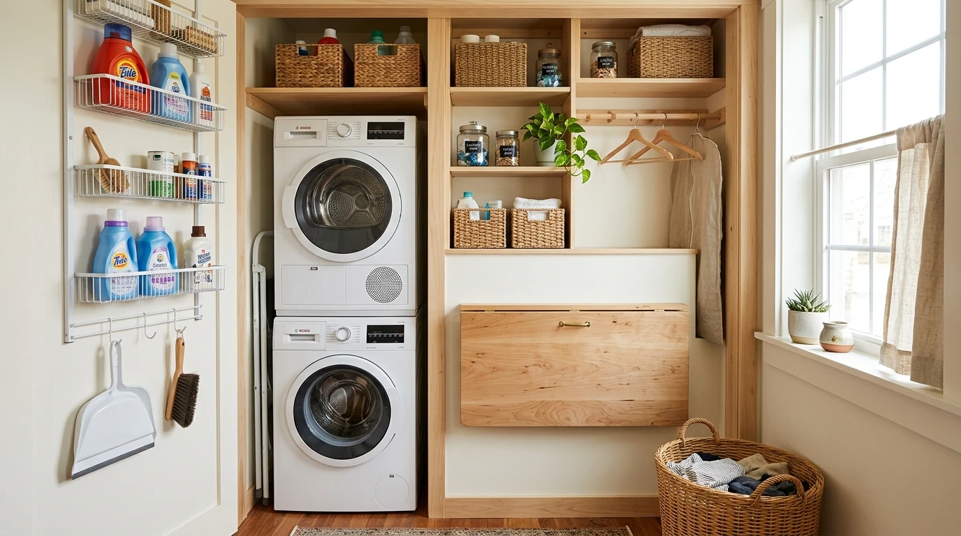 Small laundry design idea 3