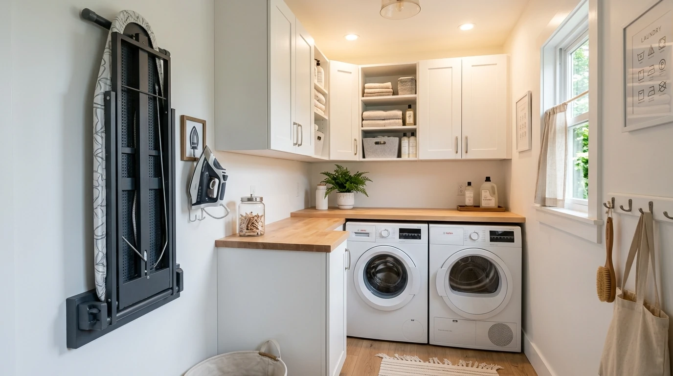 Small laundry design idea 4