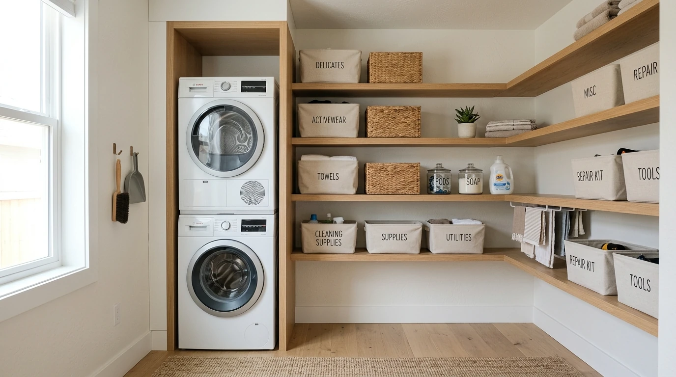 Small laundry design idea 5