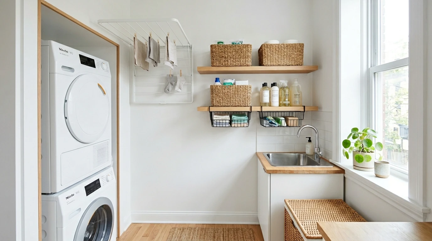 Small laundry design idea 8