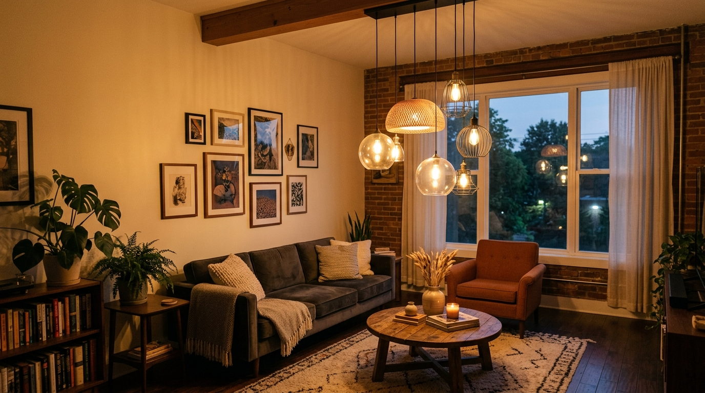 Stunning Ceiling Light Ideas to Transform Interiors idea 4