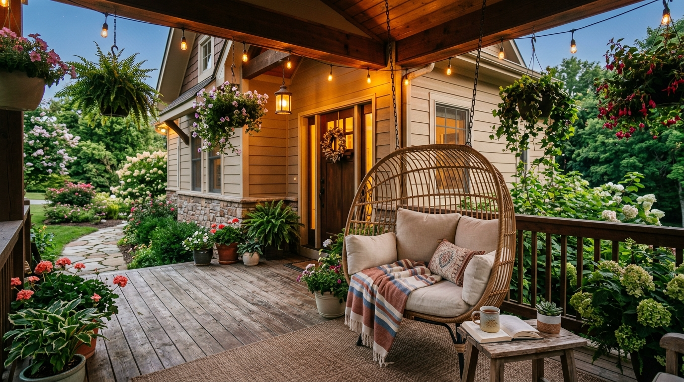 Stunning Front Porch Decor Ideas for Instant Curb Appeal idea 5