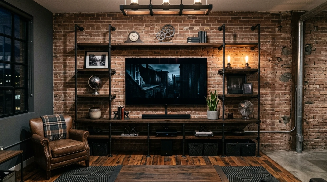 TV wall idea 6