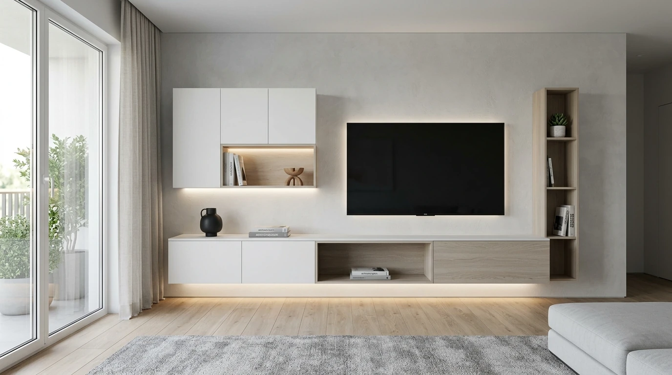 TV wall idea 9